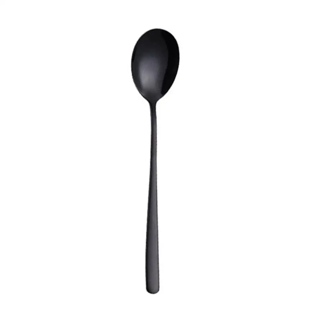 

5Pcs Stainless Steel Cutlery Set Reusable Travel Utensils Portable Tableware Kit for Camping Home Kitchen
