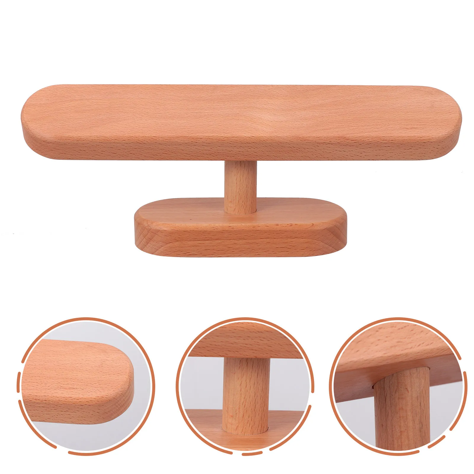 

Wooden Watch Display Stand Jewelry Holder Simple Watch Storage Rack Jewelry Organizer Necklace Bracelet Display Stand