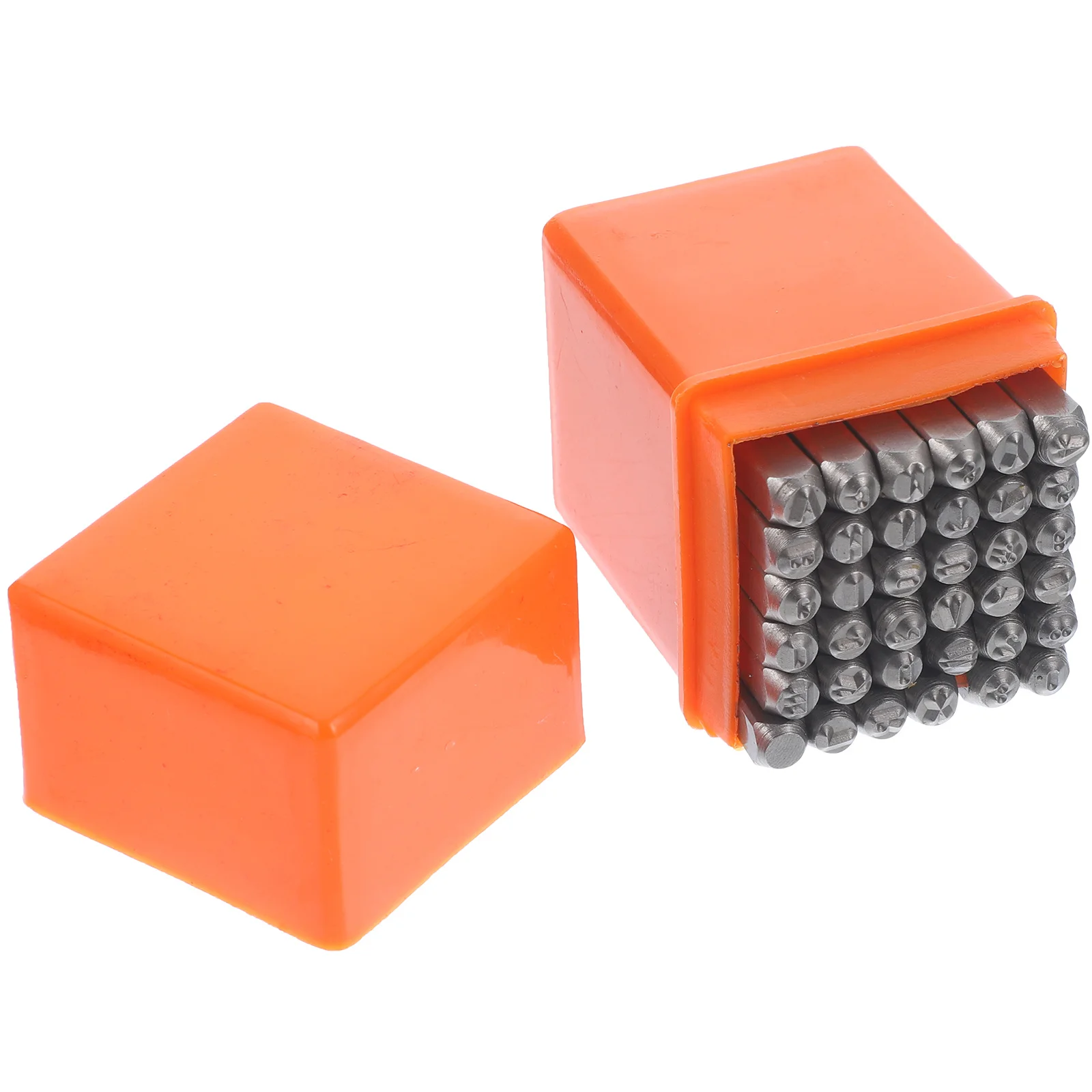 1 Box Metal Alloy Steel Letter Number Stamp Durable Lightweight Practical for Craft DIY Punch Set Numbers Stamp Set