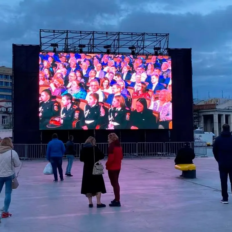 【High Quality】LED VISUAL Concert Stage Easy Installation P3.9 Pixel Density LED Screen Giant LED Screen
