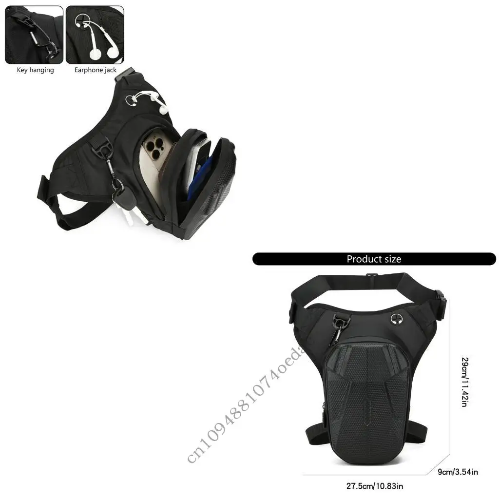 

Fanny Pack Splashproof Hip Thigh Bag for Cycling Hiking Climbing