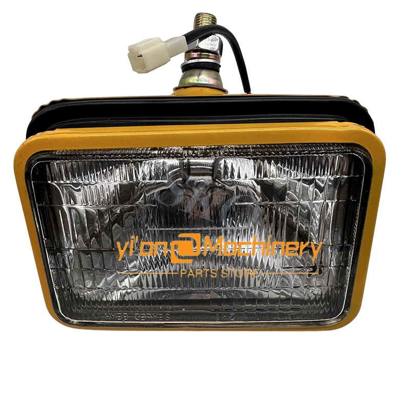 

Универсальная передняя фара для Sany Sy Komatsu, железная квадратная фотовспышка, фотовспышка, аксессуары для экскаватора, 25 в