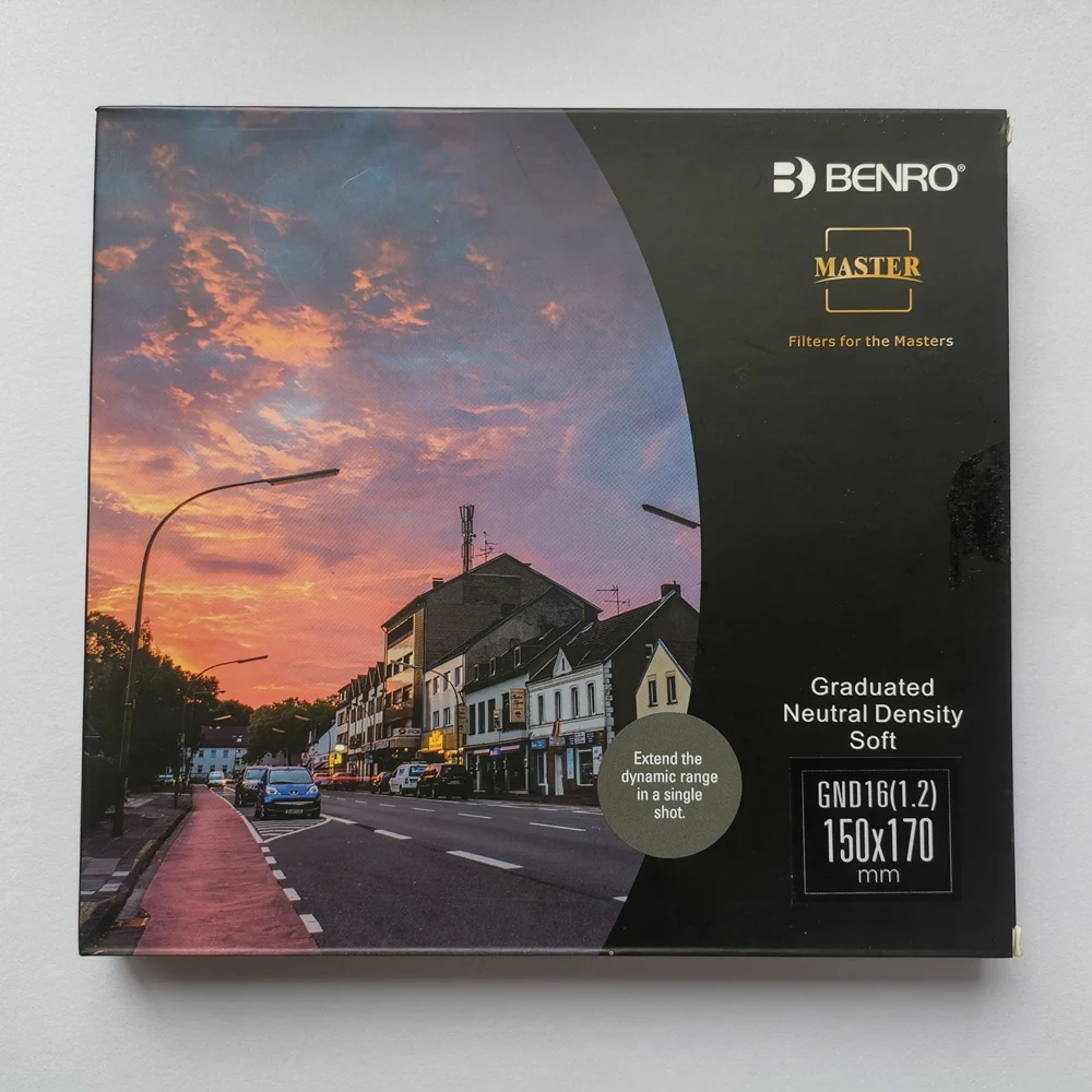 Benro Master 150mmx157mm soft reverse Hrad GND4 GND0.9  GND8  GND16 GND32 Insert Glass  Grad ND Filter