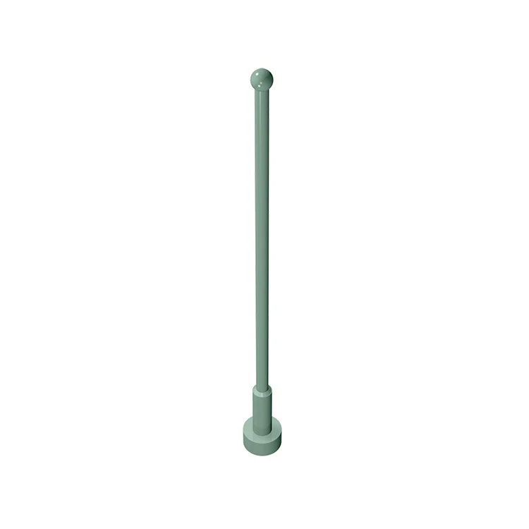 10 Uds 2569 antena látigo 1x1x8 piezas de ladrillo accesorios de bloques de construcción ensamblar partículas de cambio reemplazables DIY juguete de regalo para niños