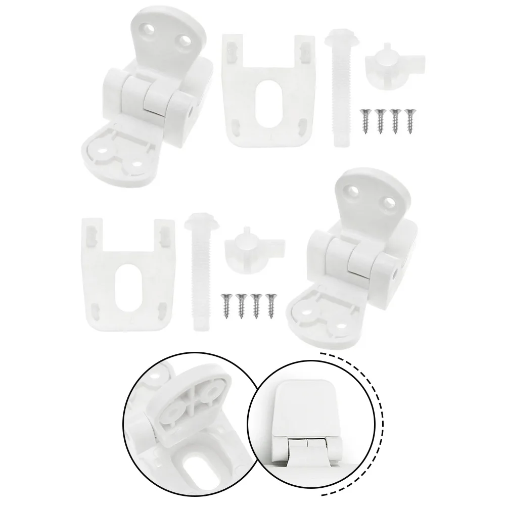 Compact For Toilet Seat Hinge Bolt Nut Kit for Efficient Fastener Replacement on Space-Constrained and Standard For Toilets