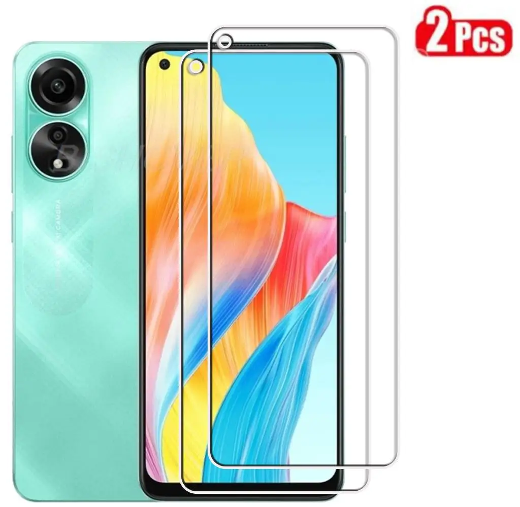 9H HD Protective Tempered Glass FOR OPPO A78 4G 6.43