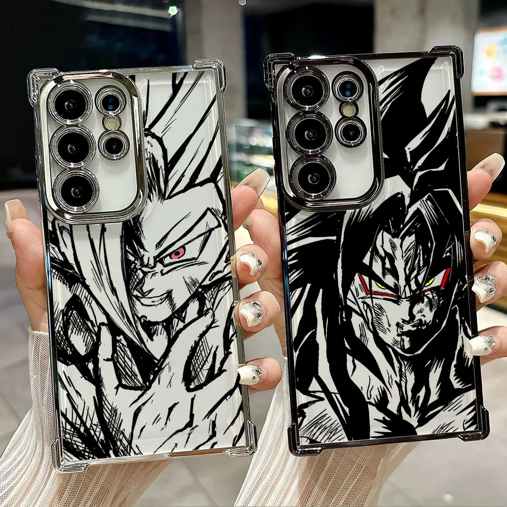 

Vegetto Son Goku Piccolo Anime Funda For Samsung S26 Ultra Phone Case For Galaxy S25 FE S26 S24 S23 S22 S21 Ultra S20 Plus Cover