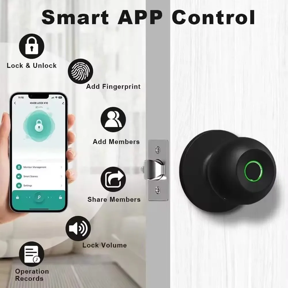Smartier بدون مفتاح ديدبولت قفل Serraduras مقبض كهربائي قفل الباب الأمامي لوحة المفاتيح الذكية بصمة قفل رقمي تويا واي فاي