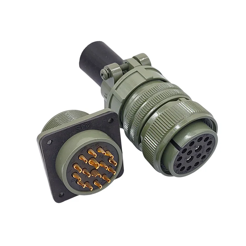 24-7 24-28 Military Specification Connector MIL STD 5015 MIL-C Circular Connectors MS3102 Socket MS3106 MS3108 Plug image 3