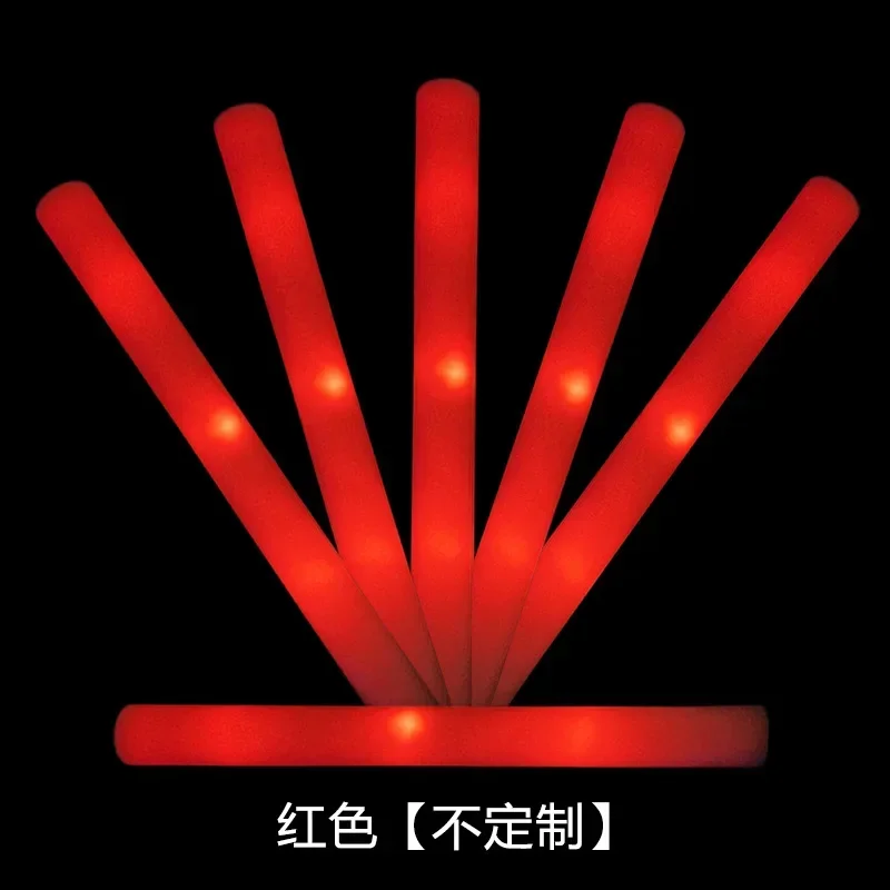 Multicolor concert glowsticks, LED oplichtende foam glowsticks, feestbenodigdheden voor evenementen en feesten