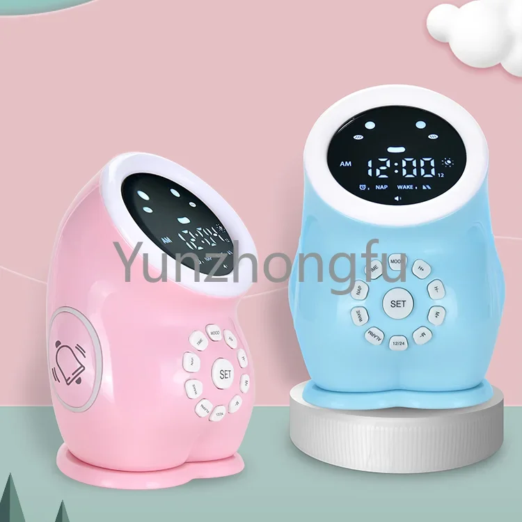 Sleep and Wake Up Light Therapy Lamp Sunrise Led Smart Wake Up Light Alarm Clock