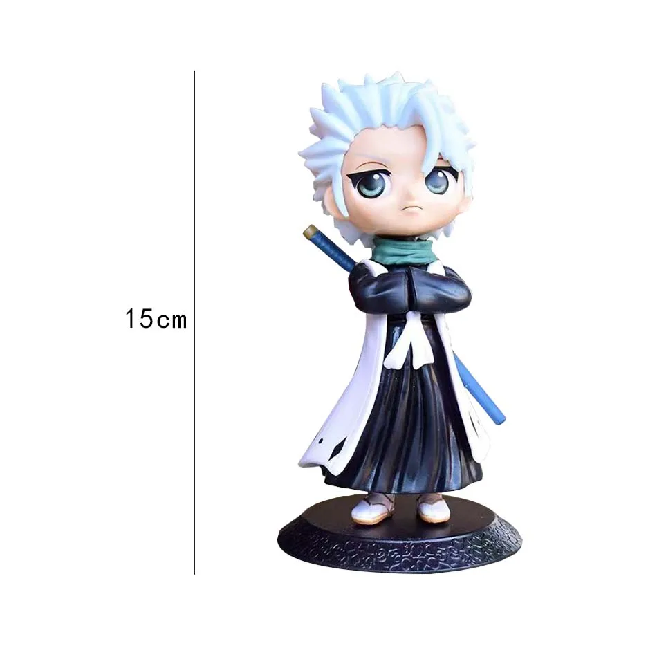 15cm Anime figure BLEACH Ichigo Kurosaki Captain ten Hitsugaya Toushirou PVC Action Figure Collectible Model Toys Kid Gift