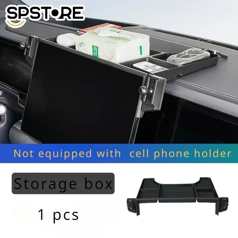 For BYD Equation Leopard 5 Storage Box Behind Center Screen Base Carrying Case Conversion Kit Interior Refit Parts Accessories