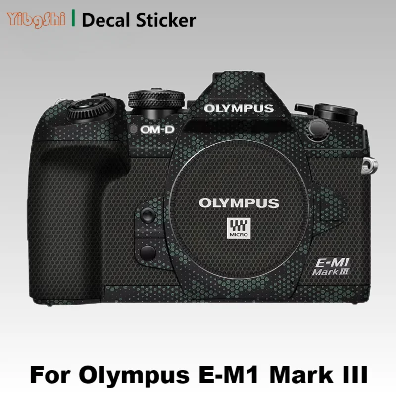 

For Olympus E-M1 Mark III Decal Skin Vinyl Wrap Film Camera Body Protective Sticker Anti-Scratch Protector Coat