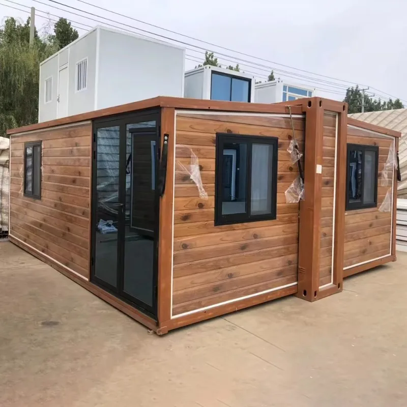 Tiny House Mobile Container House Expandable Prefab Foldable Steel Structure Waterproof Compact