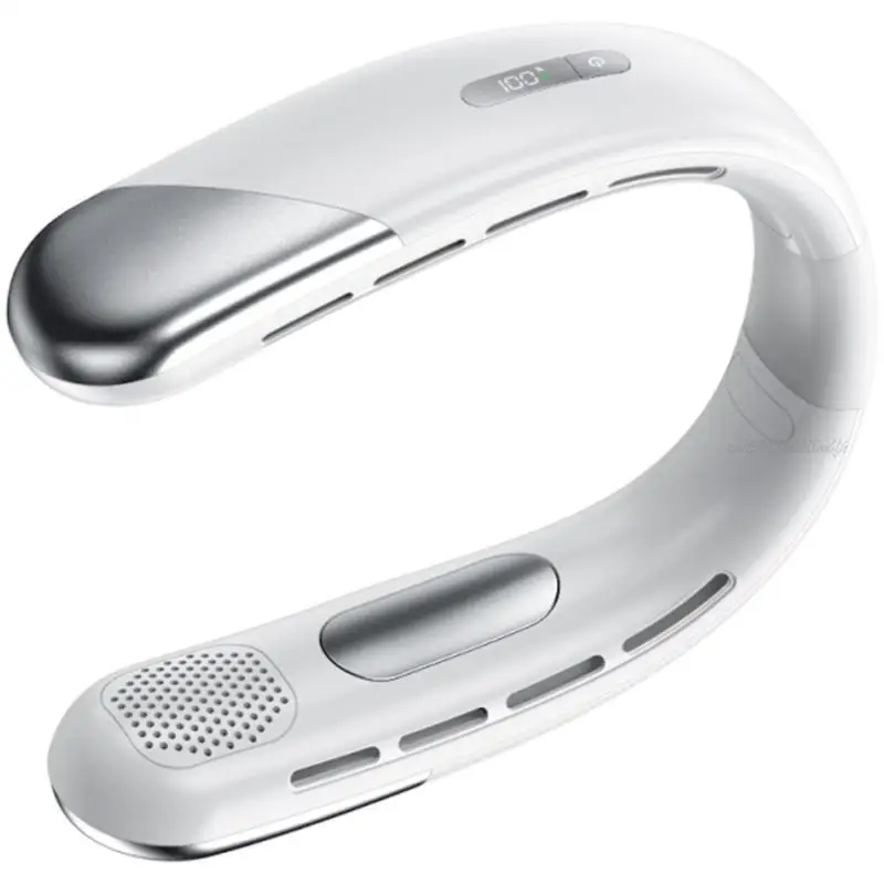 

27RB Безопасного и эффективного охлаждающего вентилятора легкий цифровой дисплей подвесной шейный вентилятор