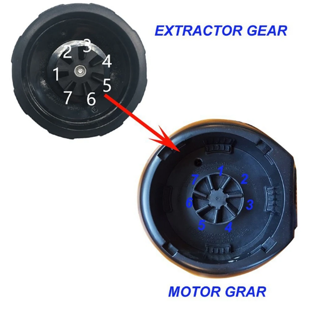 7 płetw ostrze blendera część obudowy do sokowirówki zamiennik do zestawu zamiennego miksera do uchwyt noża sokowirówki Nutri Ninja Pro Auto-IQ