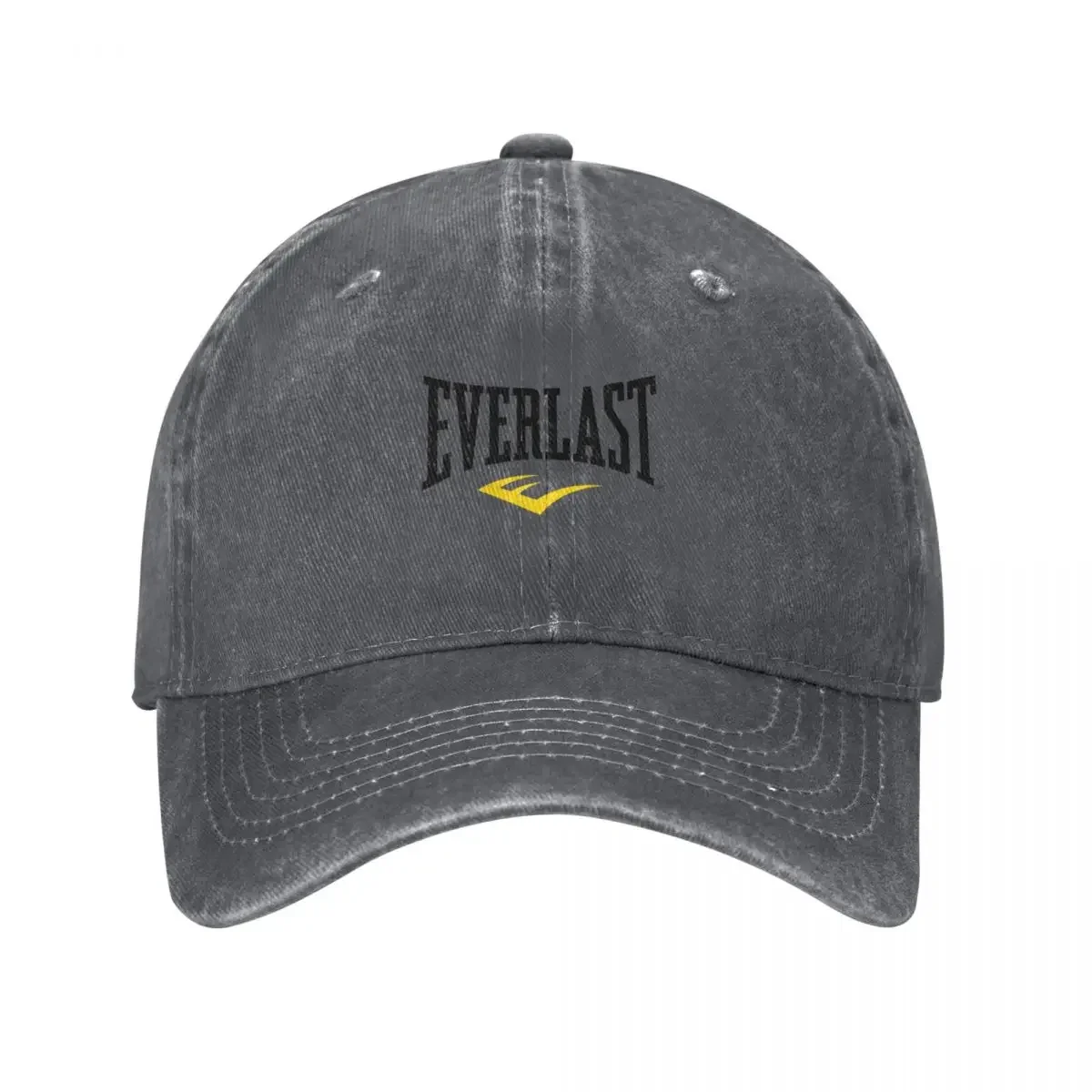 Everlast on Black Baseball Cap Sunscreen hard hat Luxury Hat Sun Hats For Women Men's