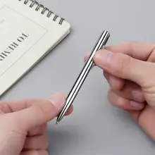 1 PC Mini Portable Waterborne Metal Ballpoint Pen Multiple Color Refills Signature Pen Advertising Pen Office School Supplies 1 PC Mini Portable Waterborne Metal Ballpoint Pen Multiple Color Refills Signature Pen Advertising Pen Office School Supplies