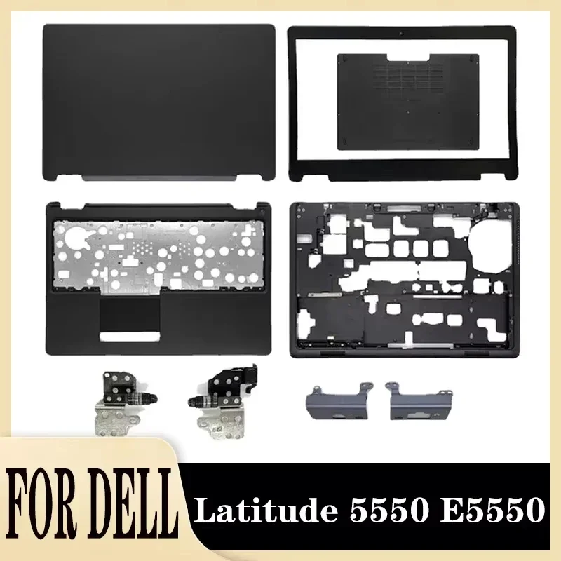 

Laptop for Latitude E5550 07JGH9 089XX9 A1412L 01TRJX No-Touch LCD Back Cover/Front Bezel/Hinge/Palmrest/Bottom Case