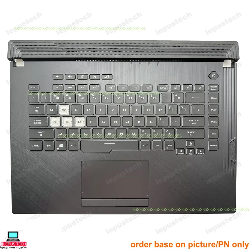 Y + для Asus GL531 G531 G531G, черная подсветка, американская клавиатура, подставка для рук, 8-контактный тачпад Y + для Asus GL531 G531 G531G, черная подсветка, американская клавиатура, подставка для рук, 8-контактный тачпад