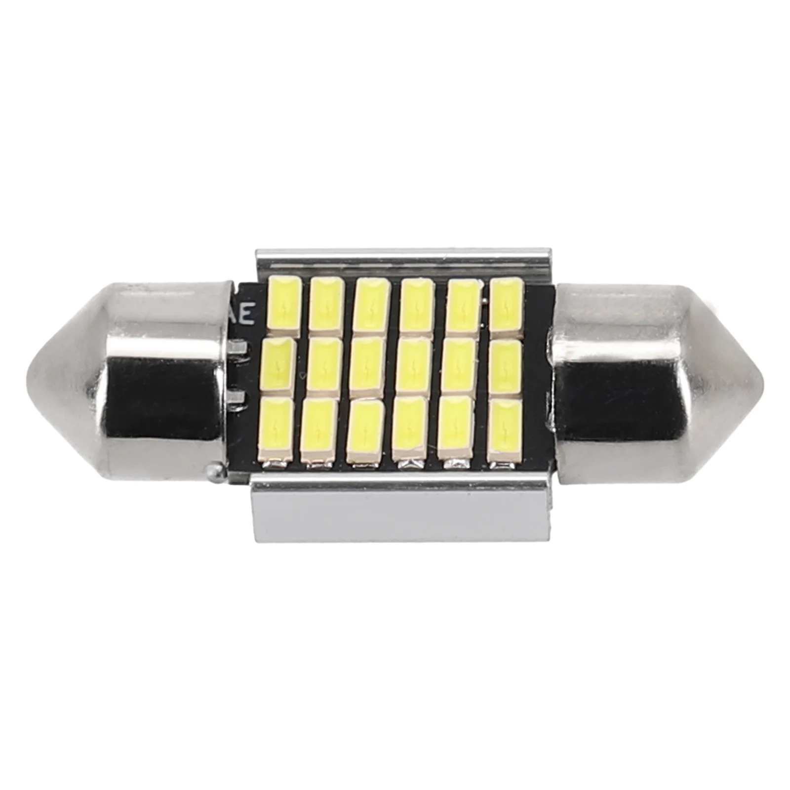 Luces de matrícula, luz blanca, 6000k, luz de lectura LED para coche, luz interior para coche, bombilla de mapa de cúpula, 12V, 12V CC, 2 uds., 300LM, nuevo