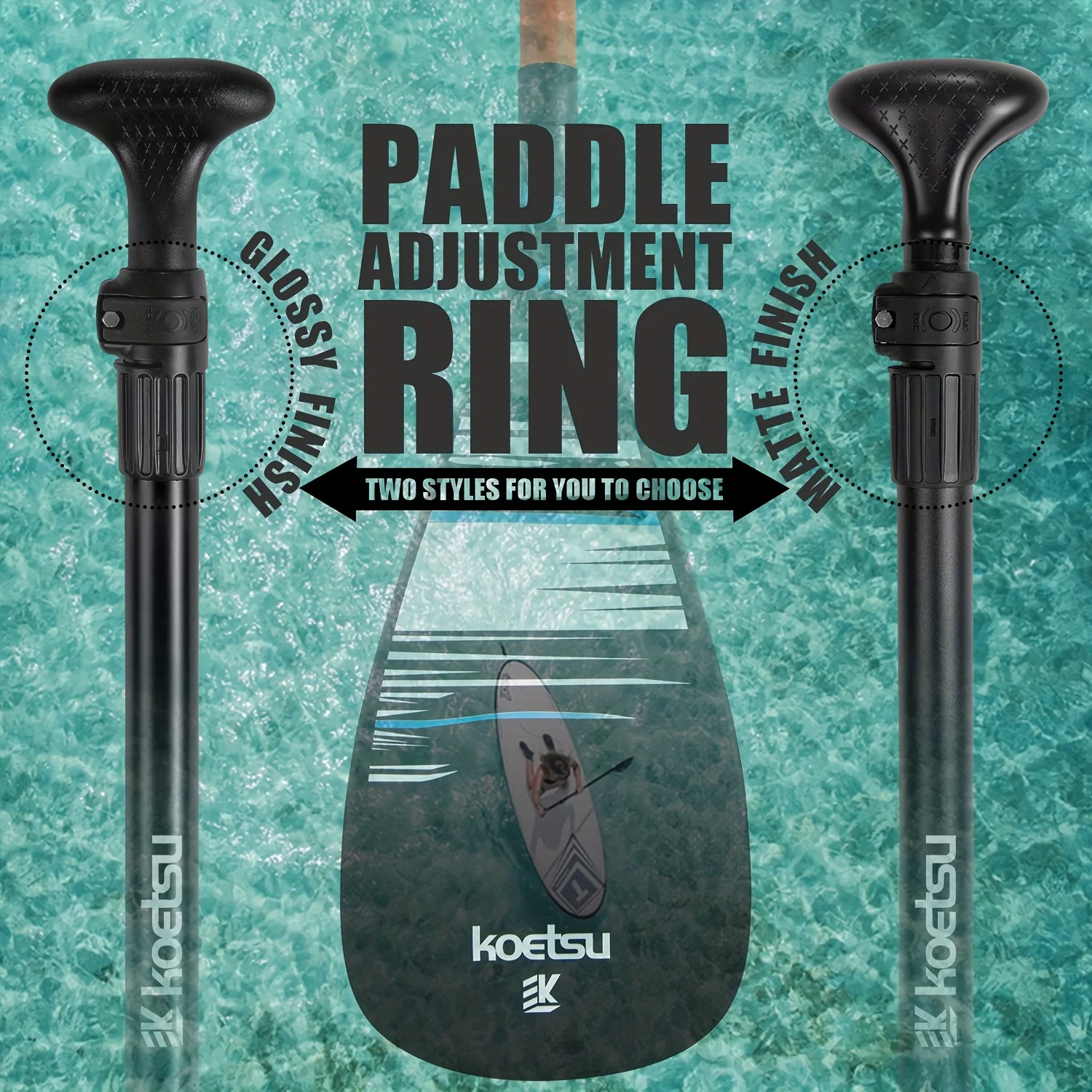 KOETSU Paddle Adjustment Ring  can adjust and control the ti