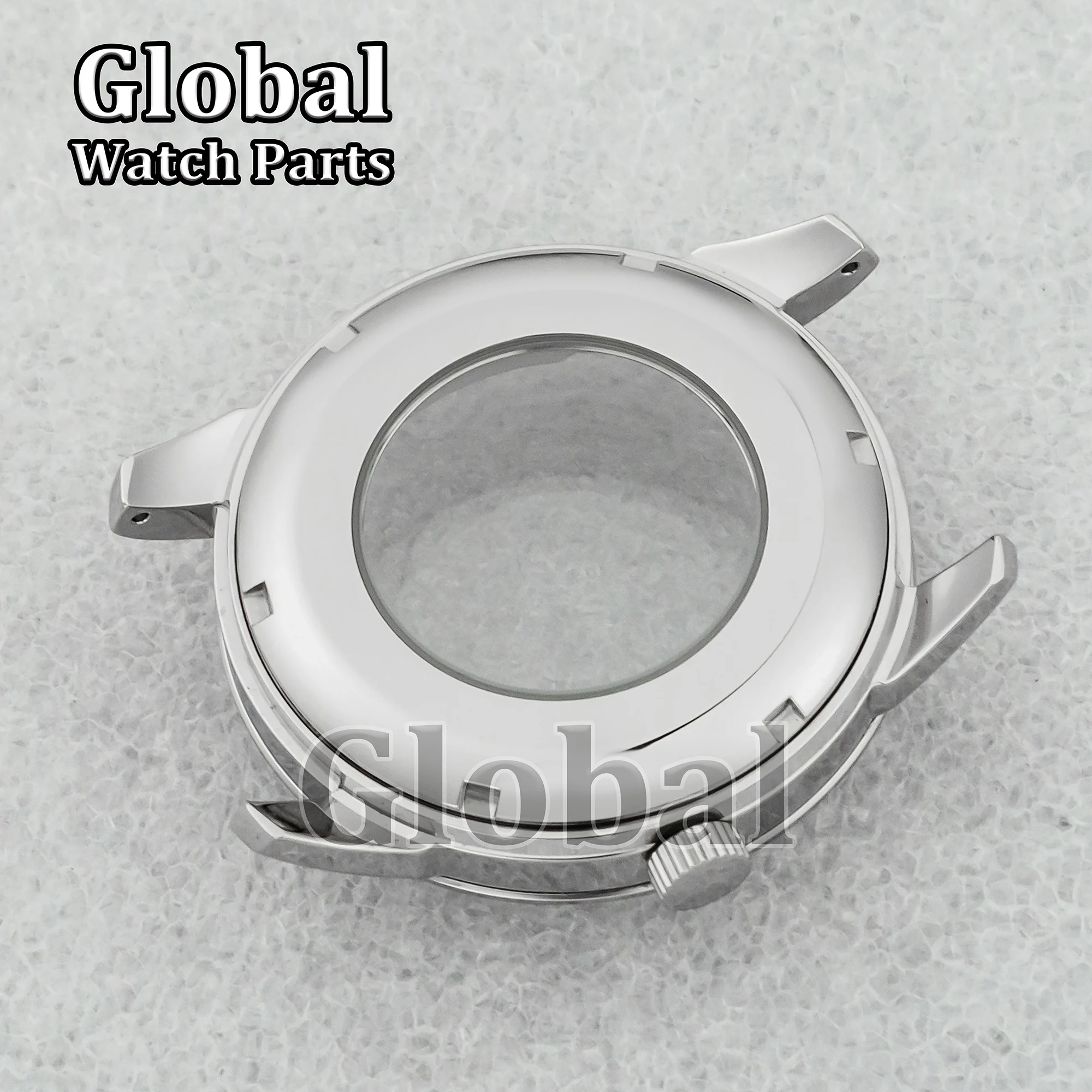 防水ガラス底時計ケース,ムーブメント修理部品,高品質,マークxxステンレス鋼,5atm,nh36