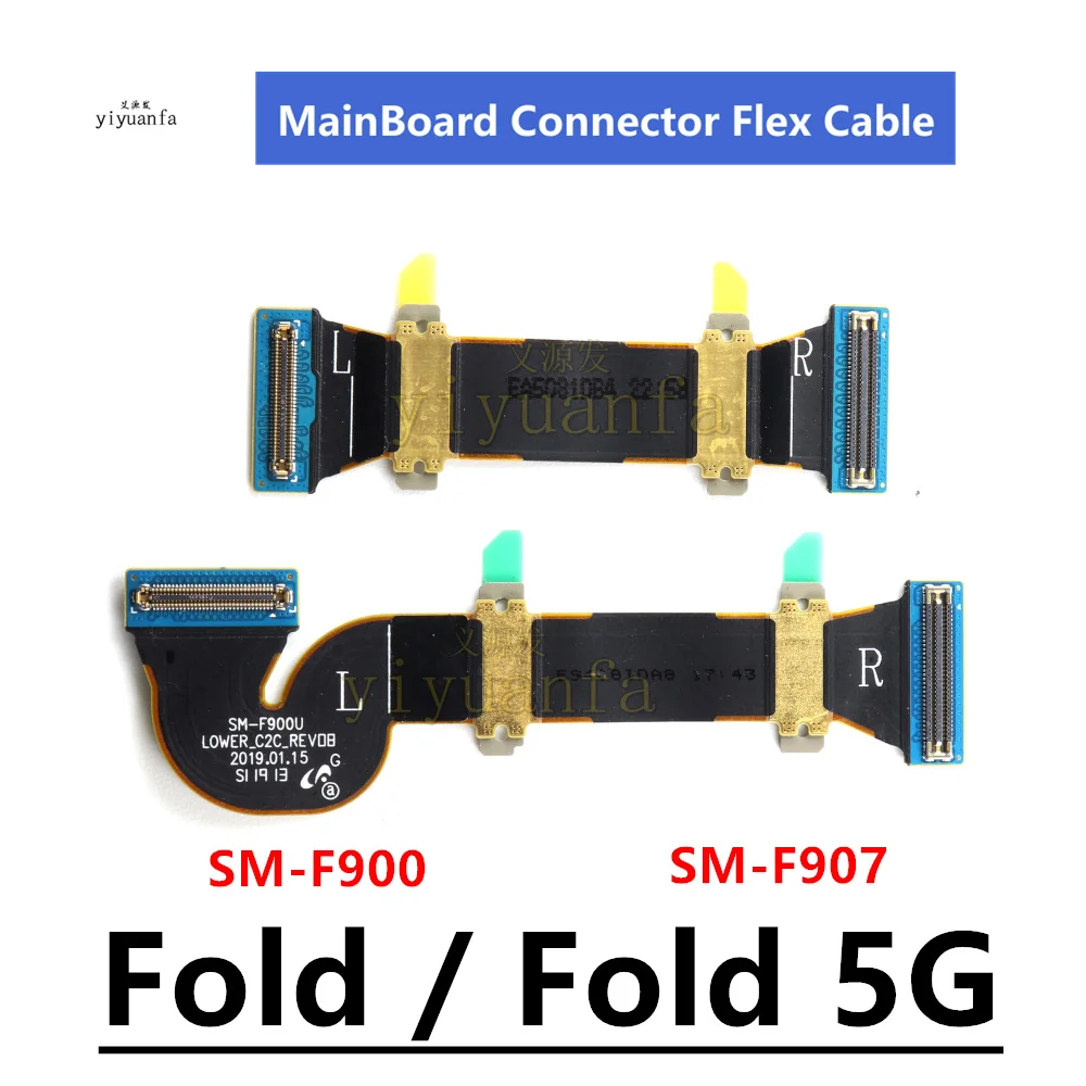 For Samsung Galaxy Fold 5G SM-F900 SM-F907 Mainboard Connector Flex Cable Z Fold LCD Display Connector Flex Cable Repair Parts