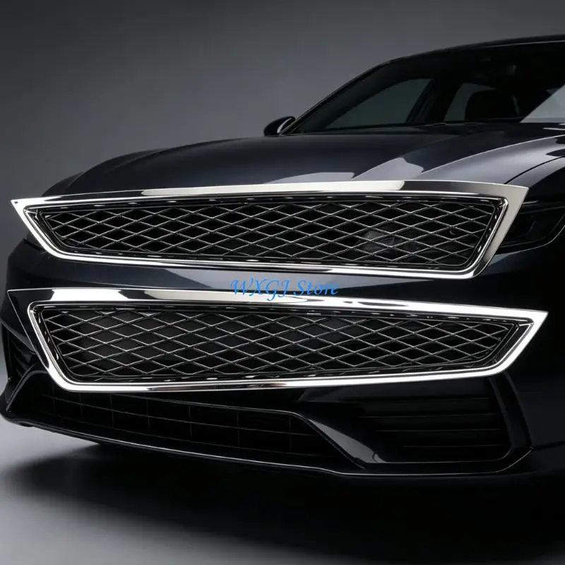 37JE Lower Grille Garnish Pair 71102STXA00 with Metal Accent Pieces for Front Fascia Styling and Balanced Visual Detail