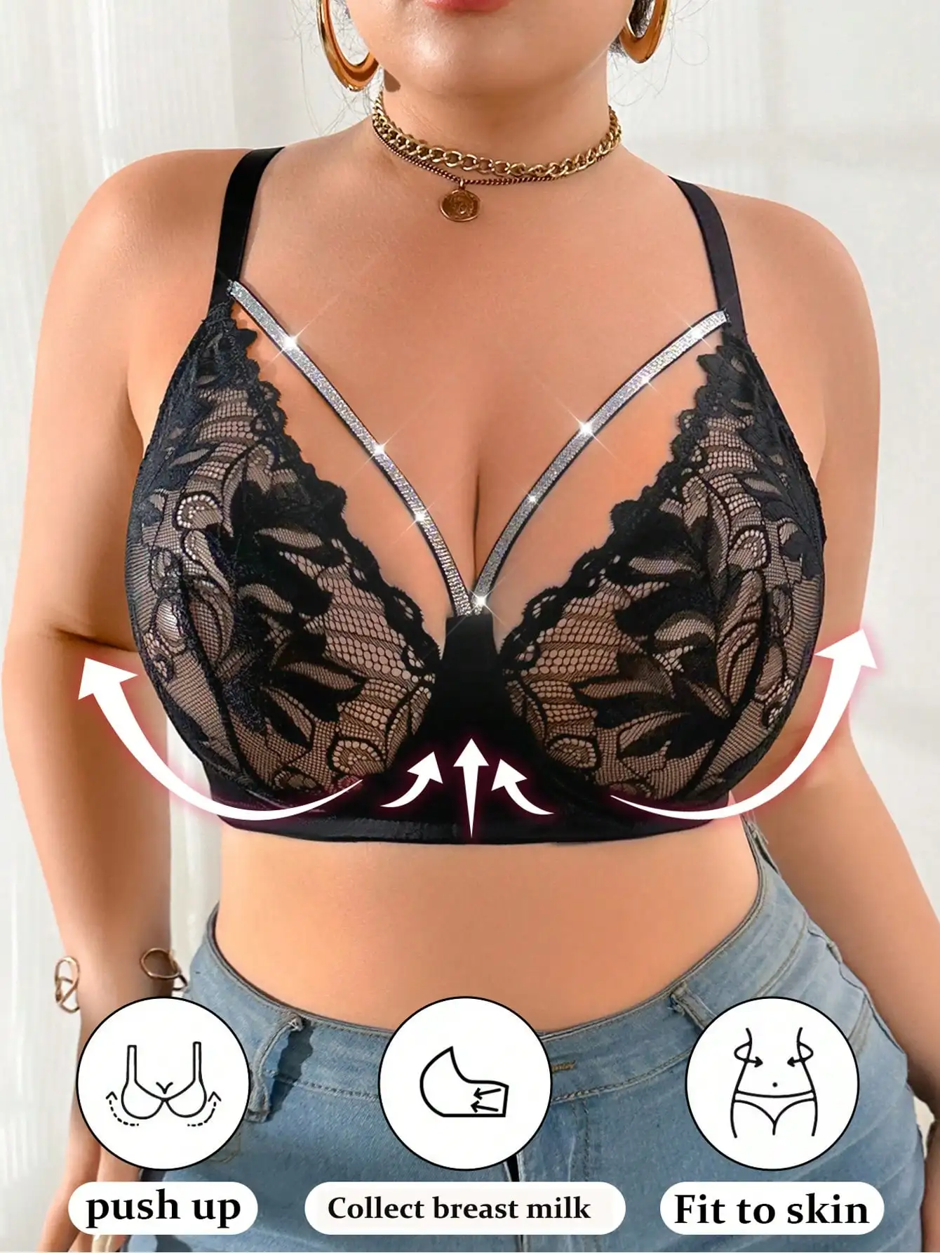 #13 Trending Plus Size Lift Support Bras Right Now