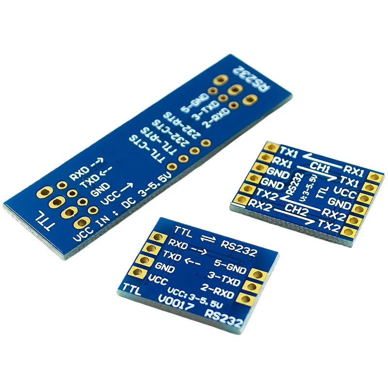 RS232 SP3232 TTL to RS232 Converter Module, RS232 to TTL Firmware Update Cable, Serial Port Module, Immersion Gold Board