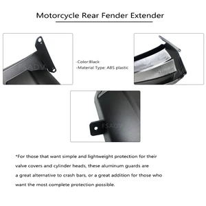 Fender Hugger Heck-Extender-Motorrad, Speicher für Honda NC700, NC750 S, X, NC750S, NC750X, NC700S, NC700X, NC 750, 700, 2012-2023 11 Hauptverkäufe Careage NC750X - №4