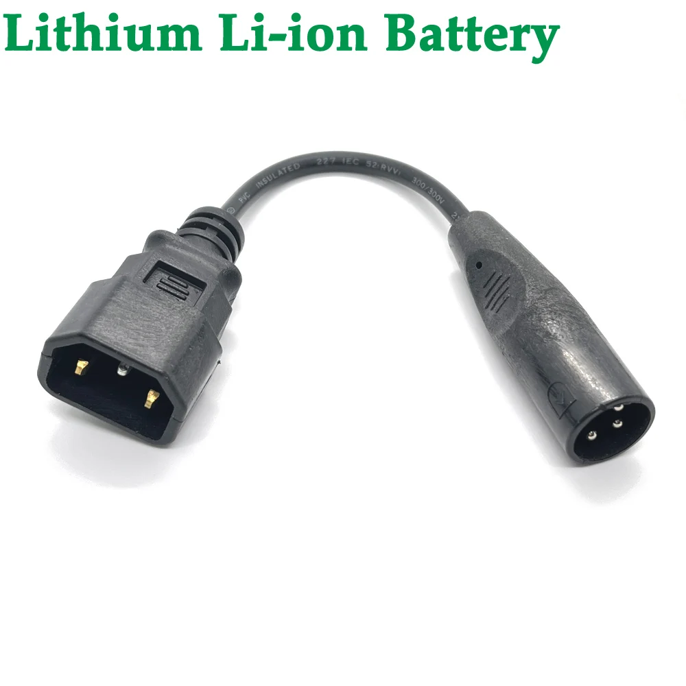 Lithium Li-ion conversion head Battery Charging Plug Socket E-bike Scooter Balance Car Charger Interface Cable Wire Connector