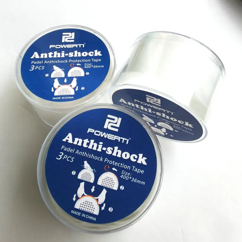 Tennis Racket Head Protection Tape, Reduzir o impacto e fricção adesivo, Racket Head Frame Guard PU Protective Sticker, 3 pcs