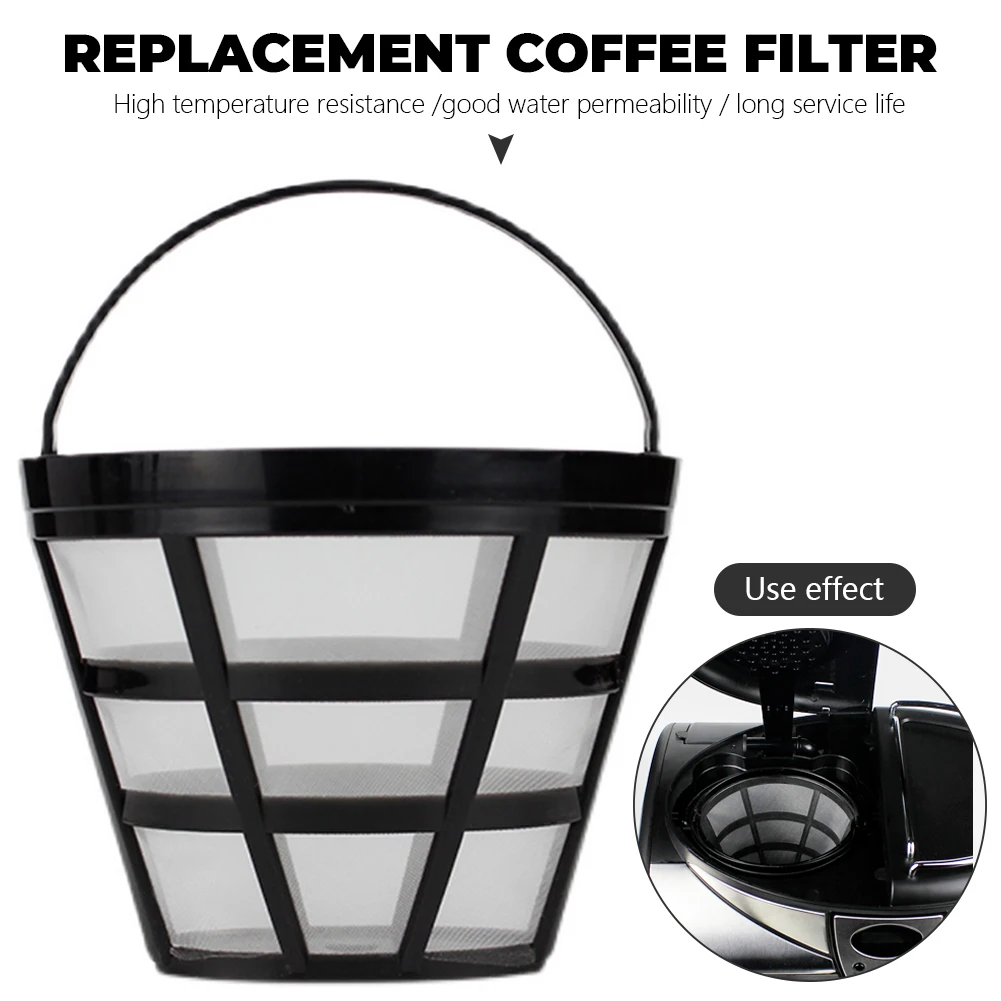 Reusable Replacement Coffee Maker Basket Filter Fit with Ninja Coffee Bar Brewer Filters Basket Drip Coffee Machine Accessories