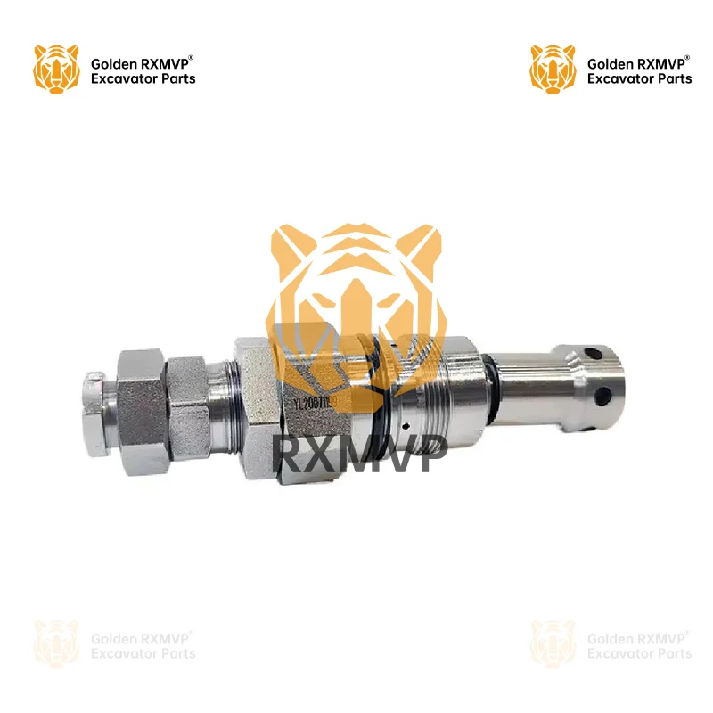 Custom Logo China Supplier Relief Valve Safety Valve Excavator Hydraulic Pump Parts Main Relief Valve For EC460