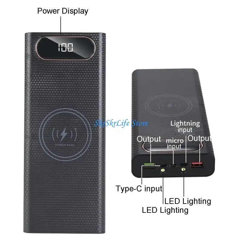 batteria-portatile-e65e-5w-10w-225w-ricarica-rapida-qc30-pd-lcd-rimovibile-8x21700-per