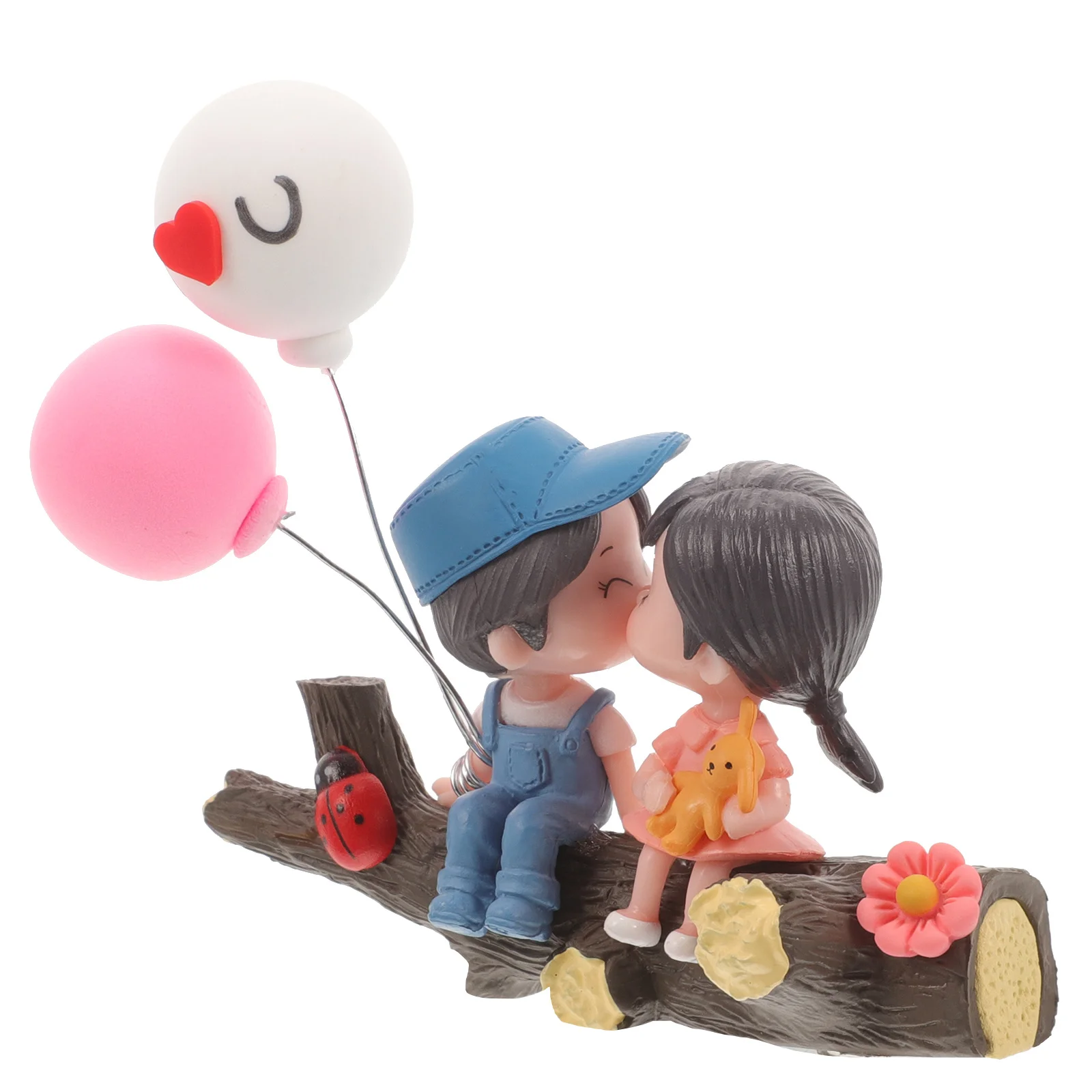 

Tree Branch Car Decoration Cute Couple Resin Dashboard Ornament Aesthetic Interior Accessory Romantic Gift Car Decor