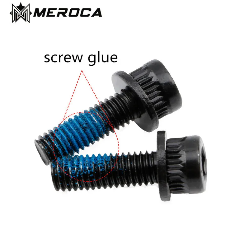 4pcs Bicycle hydraulic brake clamp mounting screw M6x18mm Hydraulic clamp fixing screw