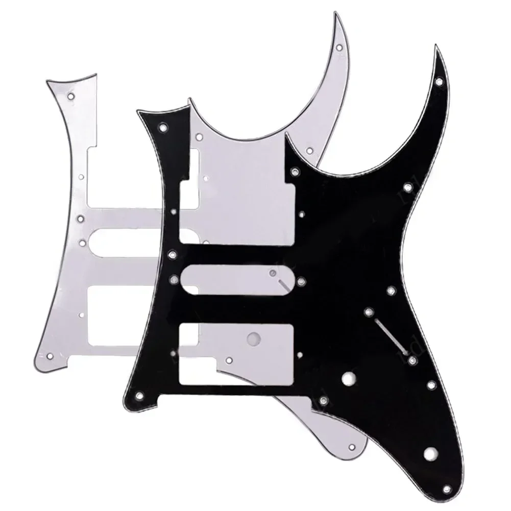 7 V Electric Guitar Pickguard Pickup HSH Humbucker Replacement Scratch Plate 290*215.7mm Tool Accessories For Ibanez RG250 Style