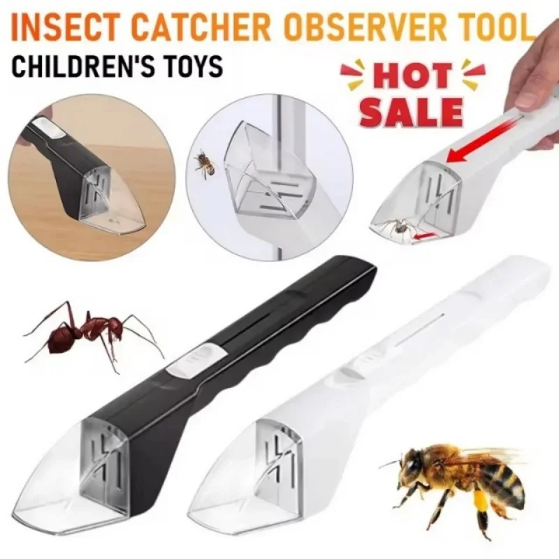 New Portable Transparent Insect Observer Bug Catcher Bug Observer for Indoor and Outdoor Childrens Toys for Outdoor Exploration