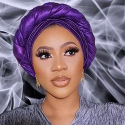 2024 Turban Hijab for Women Summer Autumn Muslim Women Head Scarf Headwraps African Headtie Outfits Women Caps
