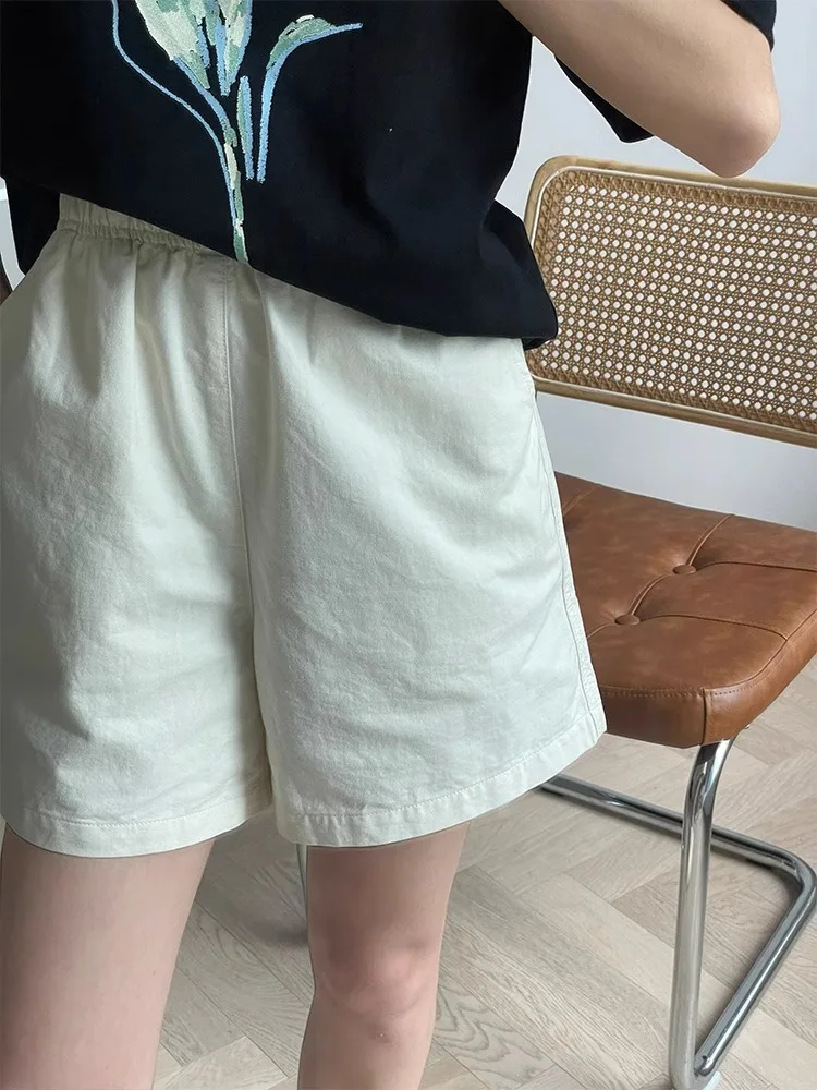 2024 Women's Clothing Loose and slim wide-leg shorts Spring Summer New 640