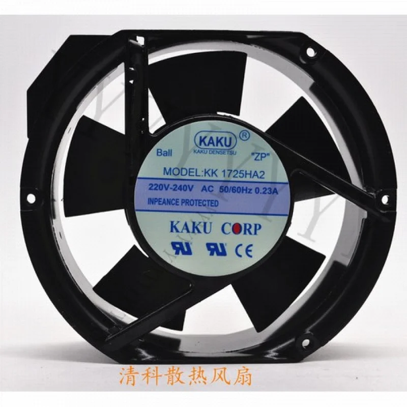 

for 1 PCS KAKU Fan KK1725HA2 AC 220V 0.23A 172*150*51MM