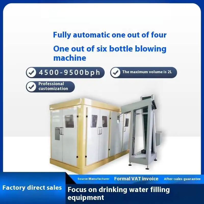 2025 Fully Automatic PET Bottle Blowing Machine Blow Molding Machine Stretch Blow Molder Lab Equipment