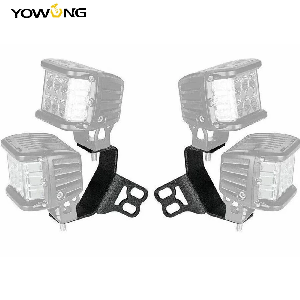 For Polaris RZR 800 900 1000 2008-2021 2022 2023 RZR900 RZR800 Motorcycle Fog Lights Brackets Lights Bracket Auxiliary Lights