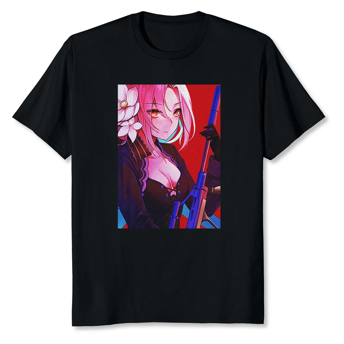 

NEW LIMITED Anime Girl Waifu Japanese Aesthetic Gift Idea Tee T-Shirt Size S-3XL