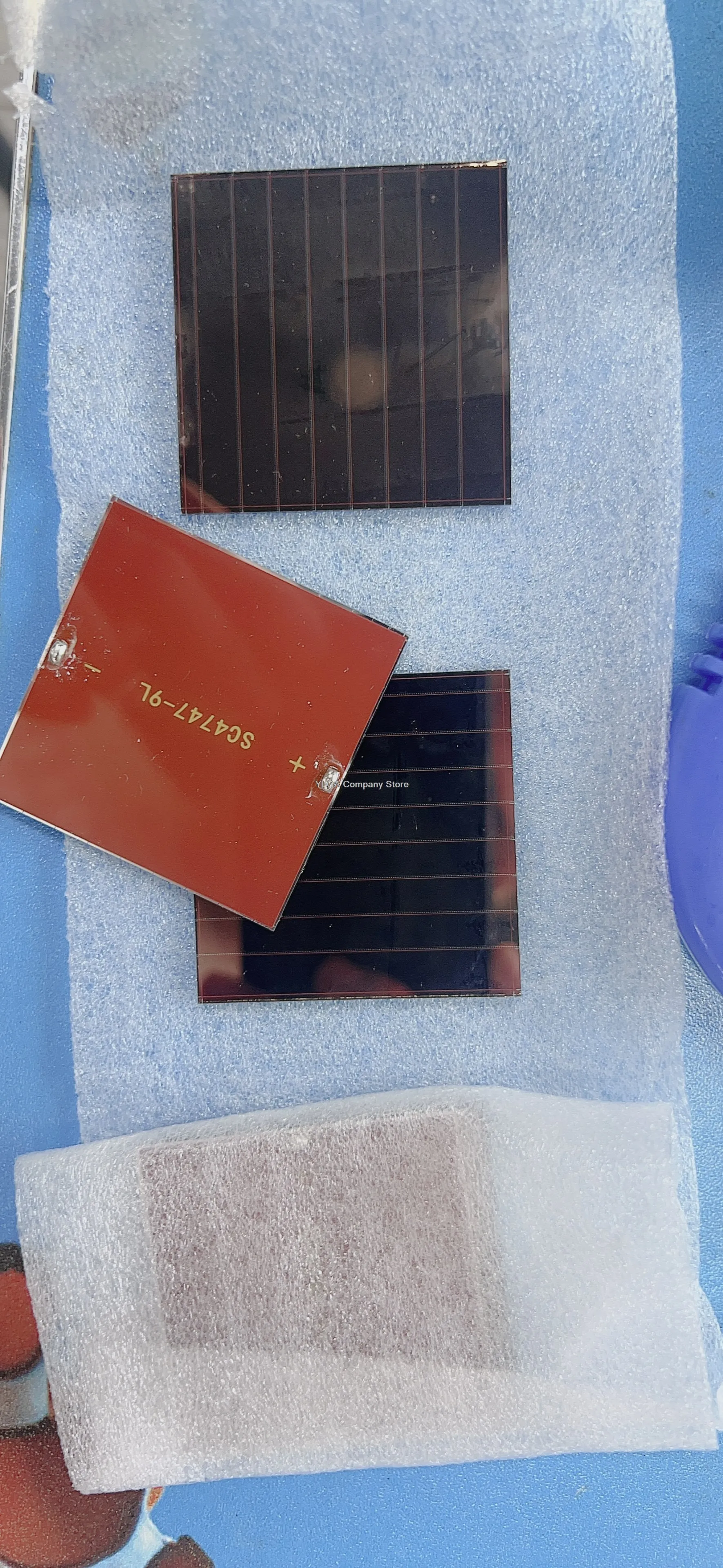 Amorphous silicon solar cell 47*47mm       5PCS
