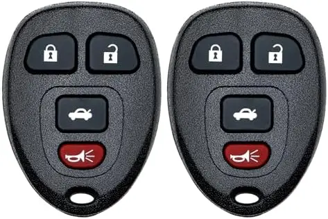 

Vurkcy Key Fob Replacement for Chevy, Pontiac, G5 & More – 4pcs Set | KOBGT04A